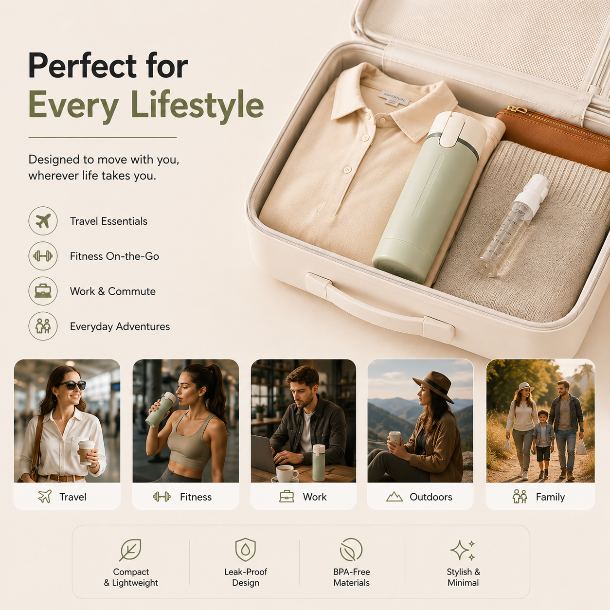 4-in-1 Bento Travel Pod
