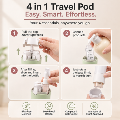 4-in-1 Bento Travel Pod
